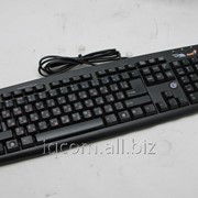 Клавиатура USB Genius KB-06XE черный проводное RU/EN фотография