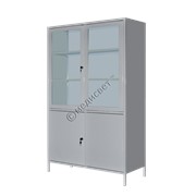 Шкаф медицинский с сейфом двухстворчатый ШМ-2с фото