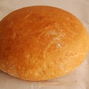 Хлеб белый круглый фото