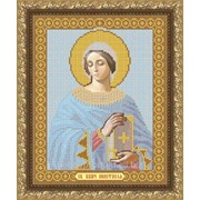 Рисунок на ткани для вышивания бисером “Святая Великомученица Анастасия“ VIA4021 фотография