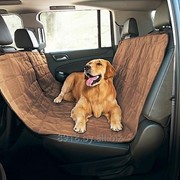 Стеганая подстилка для собак в авто фото