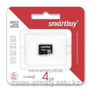 Карта памяти microSD Smartbuy 4 GB