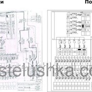 2D чертежи, оцифровка чертежей фото