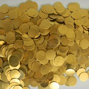 Заготовка для чеканки монет, латунь, d=25х3 мм. фото