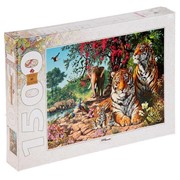 Пазлы «Тигры», 1500 элементов фото