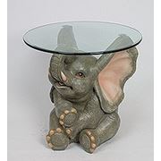 ALf 09242 статуэтка“слоник весёлый“+ стекло (781585) фотография