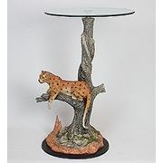 ALf 09095 статуэтка“леопард“+ стекло (45*86*38*46) (781555) фото