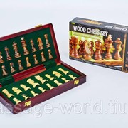 Шахматы настольная игра деревянные ZOOCEN (р-р доски 30см x 30см) фото