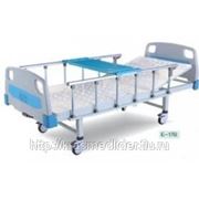 Кровать для лежачих больных двухсекционная E-17 В, матрас в комплекте фото
