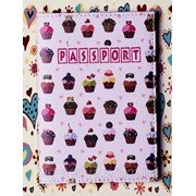 Обложка на паспорт “Пироженки“ фото