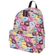 Рюкзак BRAUBERG, универсальный, сити-формат, “Donuts“, 20 литров, 41х32х14 см, 228862 фотография