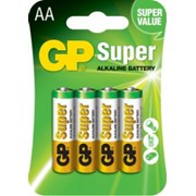 Батарейка GP Super бл. 4шт LR03 24A (40/320)