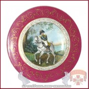 Фарфоровая тарелка с изображением Александра Третьего
