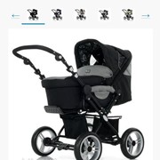 Коляски прогулочные, коляска универсальная Pramy Luxe, ABC design