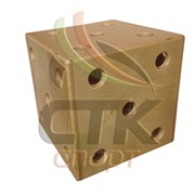 Куб фанерный 0,4м х 0,4м х 0,4 м фото