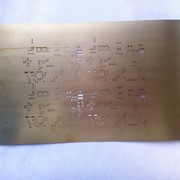 Бронзовый трафарет фото