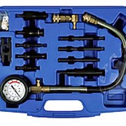 Манометр для измерения давления масла, 0-10 бар, комплект адаптеров МАСТАК 120-20010C