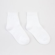 Носки детские ЛС58, цвет белый, р-р 16-18 фото