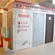 Установка композитных дверей в Москве. Kapelli фото
