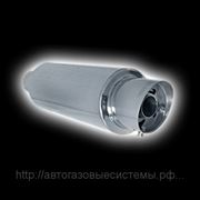 Универсальный глушитель “ProSport“ с регулировкой звука выхлопа, “обожженный“ край, o 52 мм, RS-03363 фото