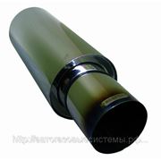 Универсальный глушитель “Drag Pro“, “обожженный“ край, o 61 мм, RS-01648 фото