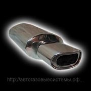 Универсальный глушитель “ProSport“ с овальной насадкой, o 58 мм, RS-02916 фото