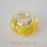 Бусина Pandora в желтом цвете P4260905 фото