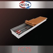 Внутрипольный конвектор FanCOil FC75 mini фотография