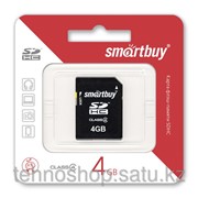 SDHC карта памяти Smartbuy 4GB Class 4 фотография