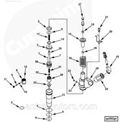 Форсунка топливная двигателя Cummins/Камминз ISMe/m11 4061851 335/345/385/420