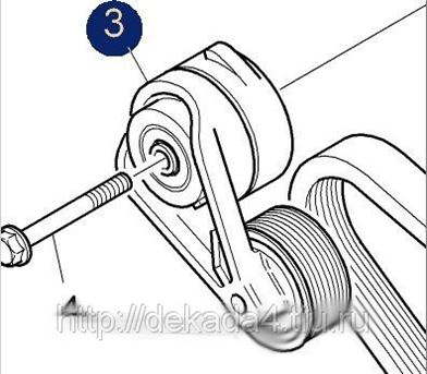 Натяжитель ремня Scania 114124144 1859654 в Москве (Ролики и натяжители) - GruzA