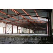 Металлоконструкции склада фото