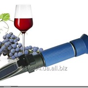 Рефрактометр для вина RHW-25DATC, 0-40% Brix 0-25% vol 3 шкалы