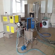 Пастеризатор молока инфракрасный для выпойки телят, производства сыра, пакетирования 500 л/ч УЗМ-0,5 фотография