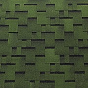 Гибкая черепица TOP SHINGLE Футуро Зеленый 1000х337мм фото
