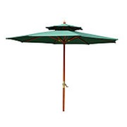 Зонт многоуровневый, деревянный, d 2,7м (уДачная мебель)