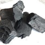 Уголь древесный дубовый фото