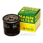Фильтр масляный MANN-Filter W712/22 для автомобилей Opel, Nexia, Lanos, Lacetti