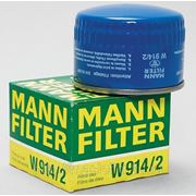Фильтр масляный MANN-Filter W914/2 для автомобилей ВАЗ / LADA, Chevrolet Niva