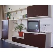 Горки (стенки) мебельные из МДФ и ЛДСП для гостиных фото