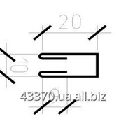 Планка п-образная для С10 цинк (Zn)