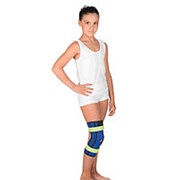 Детский бандаж на коленный сустав с пружинными ребрами жесткости Т-8530 фото