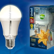 Лампа FLOWER серия LED-A60-10W/WW/E27/FR ALF02WH фото