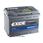 Аккумулятор автомобильный Exide Premium 77 R (77Ah) 760a фотография