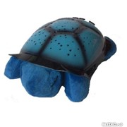 Музыкальный ночник - проектор Черепаха стандарт, цвет синий