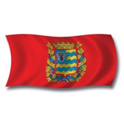 Флаг Минской области уличный фото