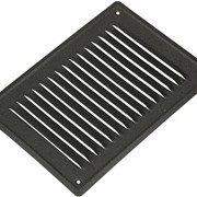 Вентиляционная решетка 650х650 мм, стальная, вид: квадратная фото