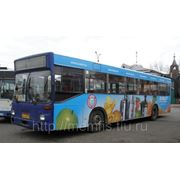 Реклама на автобусах “Ман“ в Барнауле фото