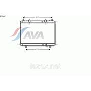 Радиатор системы охлаждения\ Fiat Marea/Brava 1.8GT/16V 96> фото
