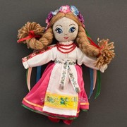 Кукла Лен / Украиночка Русая Коса I00140 фотография